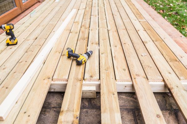Damaged Deck Boards Repair in Macomb