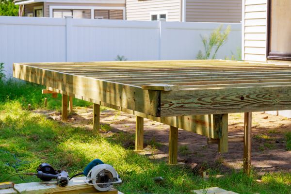 Elevated Deck Installation in Macomb