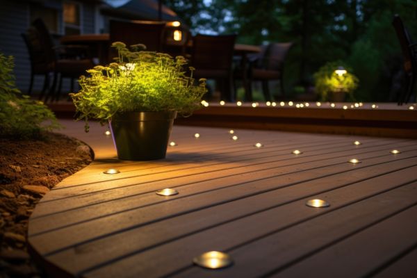 Ground Level Deck Construction in Macomb