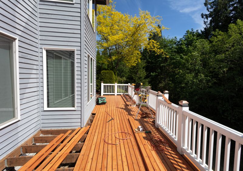 Before and After Deck Repairs